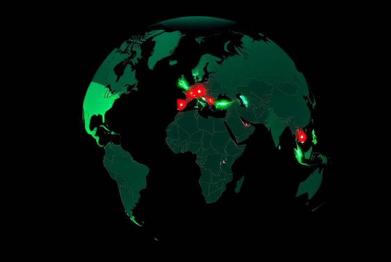 Global map showing where cannabis weed is legal