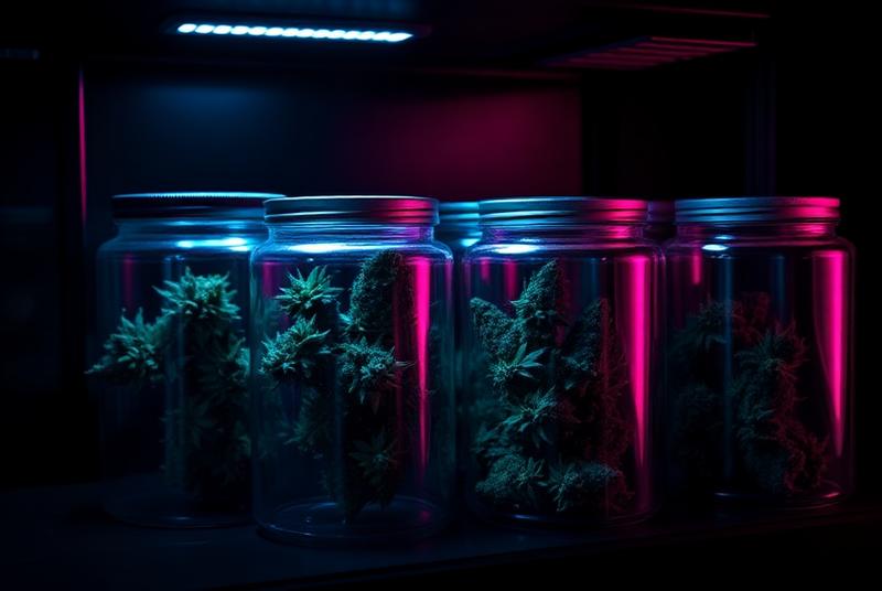 Various cannabis concentrates including wax and shatter