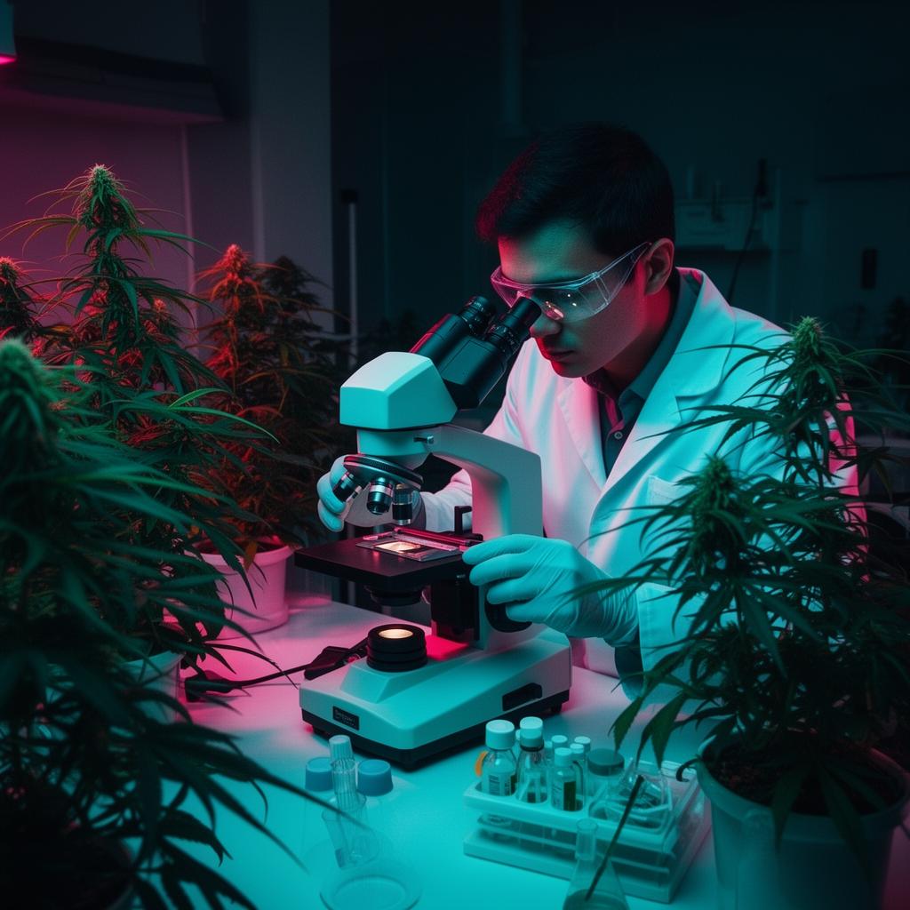Medical cannabis research laboratory